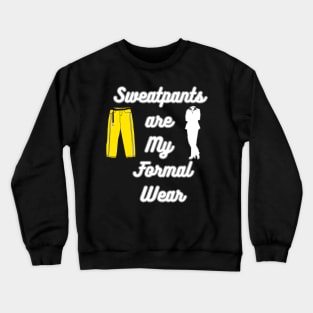 funny Formal Wear for Woman Crewneck Sweatshirt